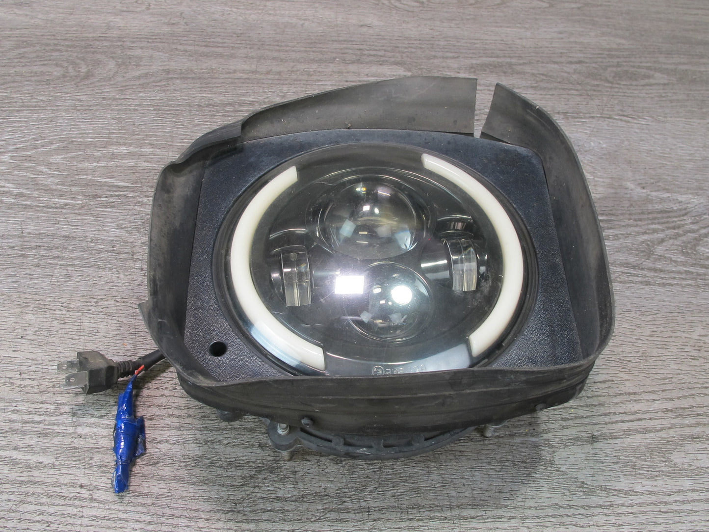 2003-2009 Hummer H2 Front Left & Right Side LED Headlight Lamp Set of 2