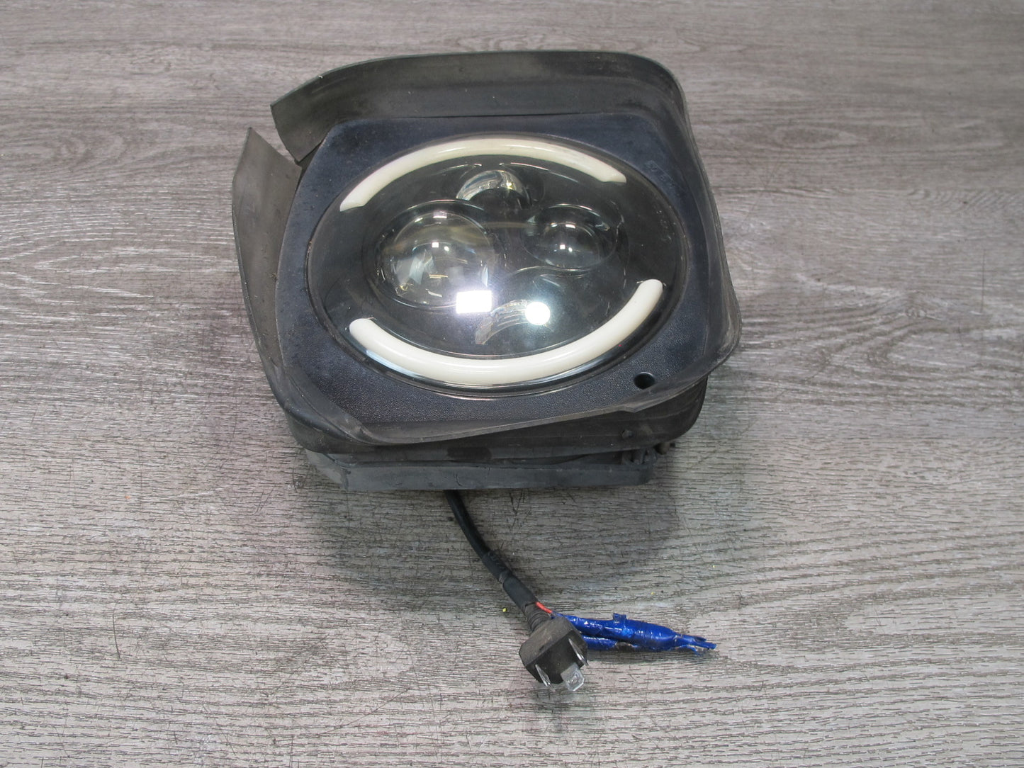 2003-2009 Hummer H2 Front Left & Right Side LED Headlight Lamp Set of 2