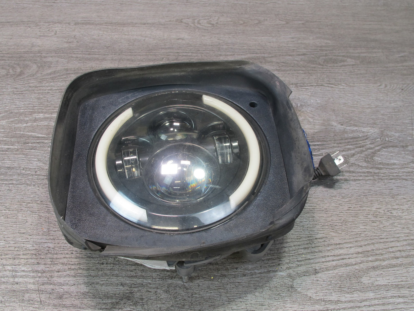 2003-2009 Hummer H2 Front Left & Right Side LED Headlight Lamp Set of 2