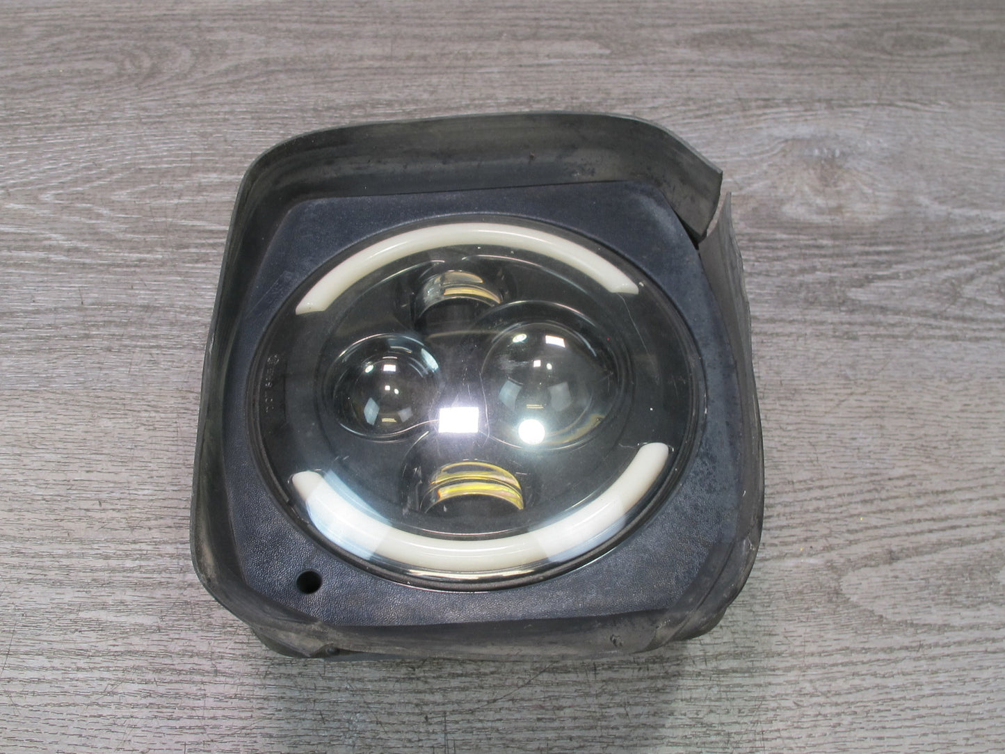 2003-2009 Hummer H2 Front Left & Right Side LED Headlight Lamp Set of 2