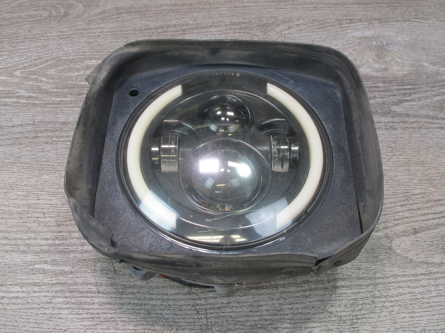 2003-2009 Hummer H2 Front Left & Right Side LED Headlight Lamp Set of 2