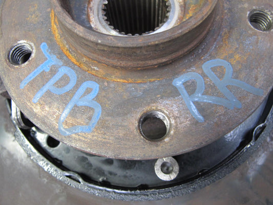 01-06 BMW E46 330i 330Ci RWD Rear Right Knuckle Wheel Hub Trailing Arm OEM