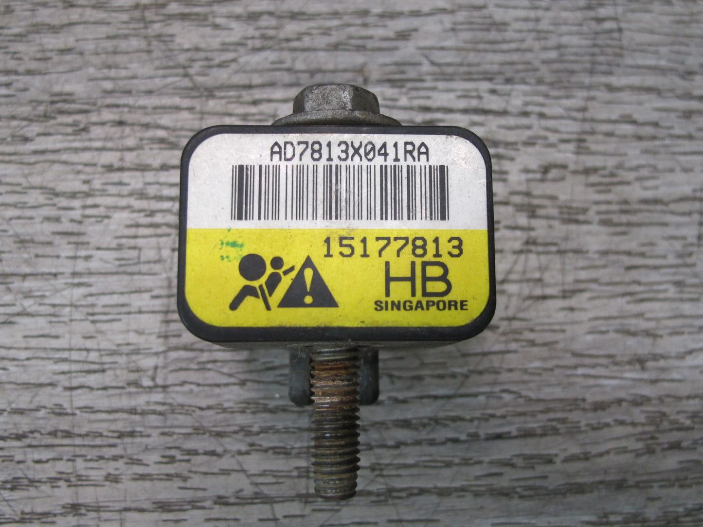 03-04 HUMMER H2 SRS AIRBAG CONTROL MODULE UNIT W/ SENSOR SET OEM