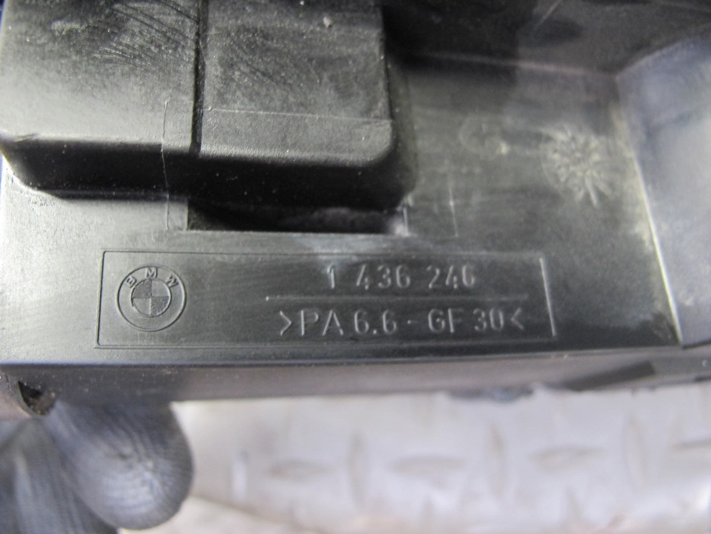 01-03 BMW E46 330i 330ci Power Steering Oil Cooler w Radiator Brackets Set OEM