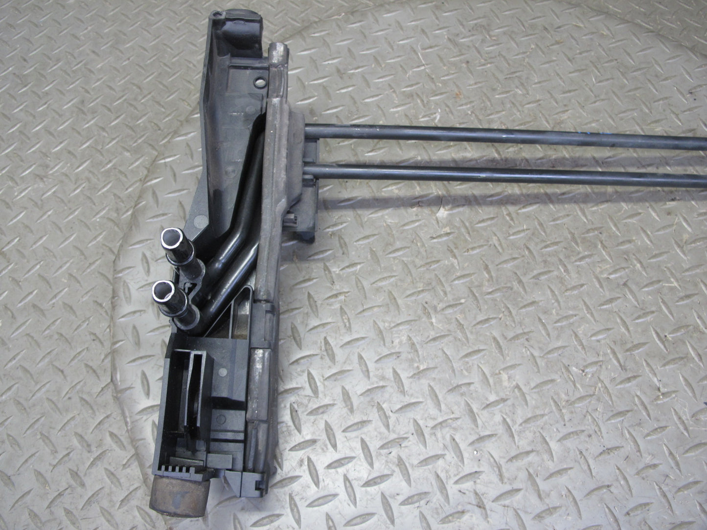 01-03 BMW E46 330i 330ci Power Steering Oil Cooler w Radiator Brackets Set OEM