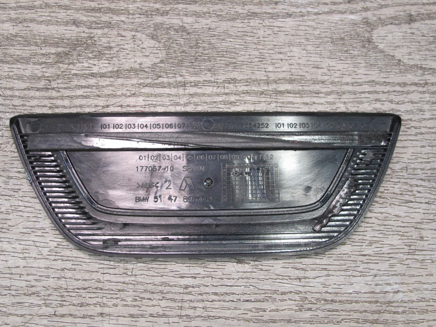 11-17 BMW F25 X3 Set of 4 M Sport Front & Rear Door Scuff Sill Plate Trim Set