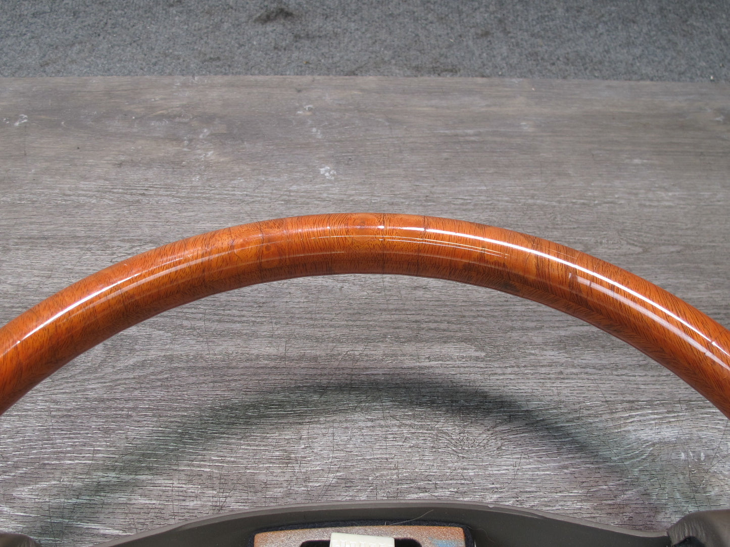 98-00 Lexus UCF20L LS400 Leather Wood Steering w Cruise Control Switch OEM