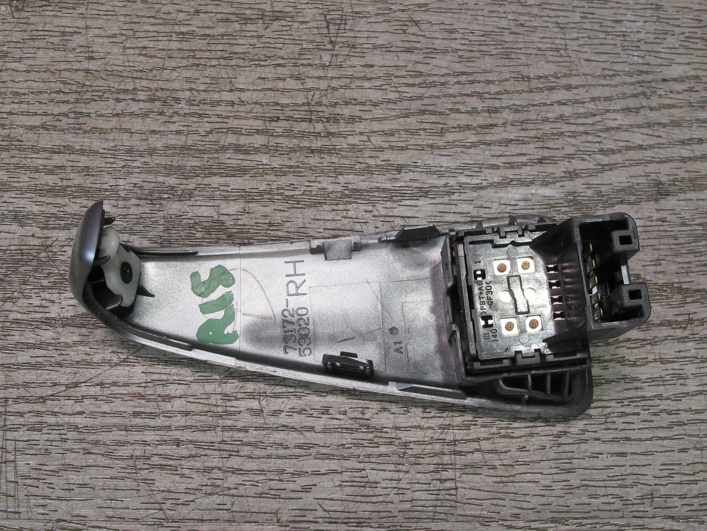 10-13 Lexus IS250 Convertible 11pcs Front Right Seat Trim Ivory w Switch Set OEM