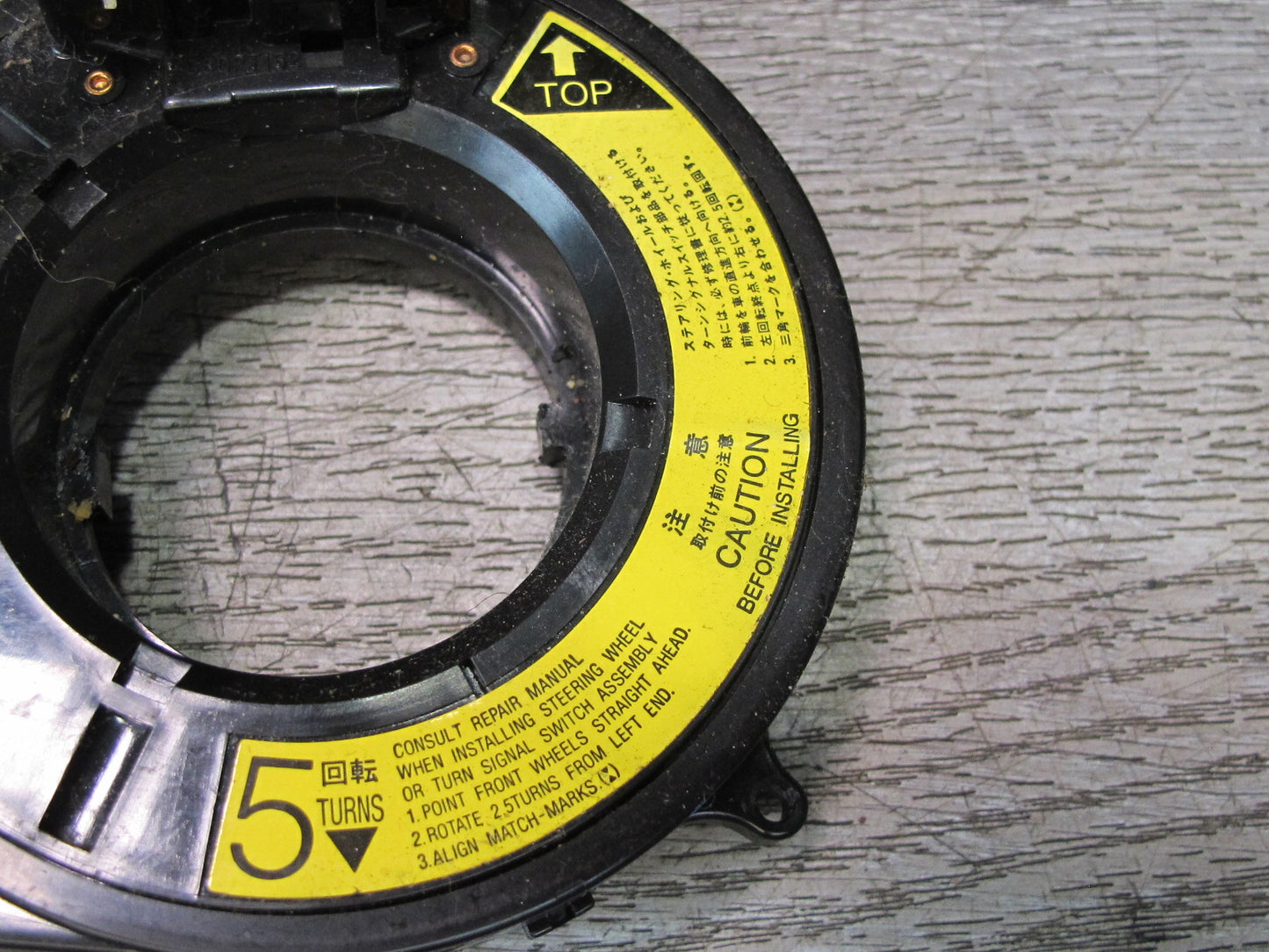 98-00 LEXUS LS400 STEERING COLUMN CLOCK SPRING OEM