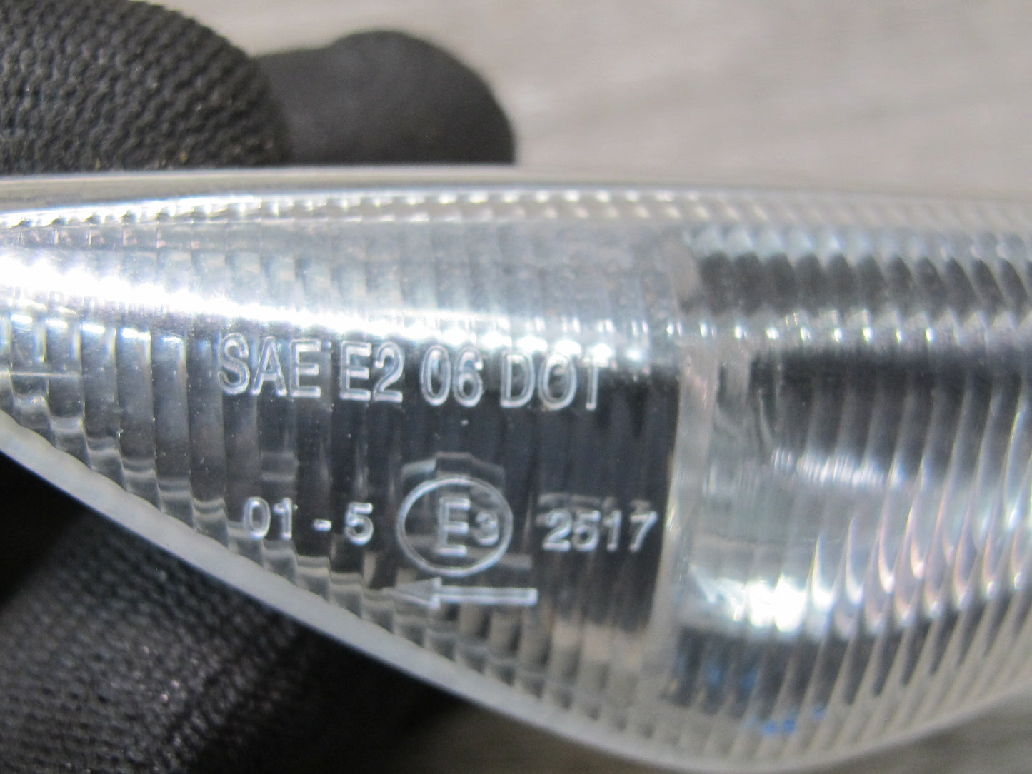 11-14 BMW F25 X3 Front Left Fender Turn Signal Light Lamp 7267977 OEM