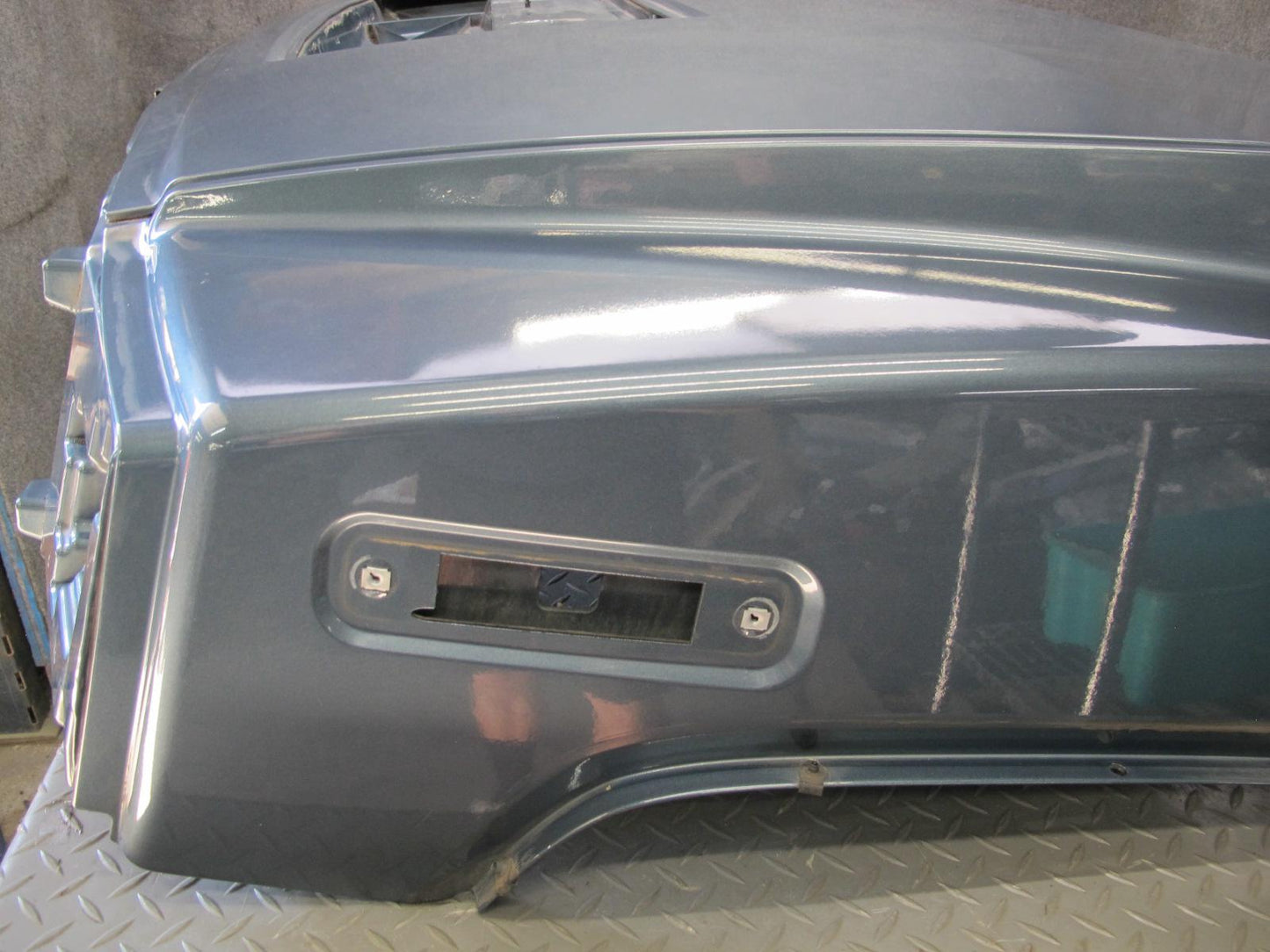 2008-2009 Hummer H2 Front Hood Bonnet Shell Cover Panel Slate Blue