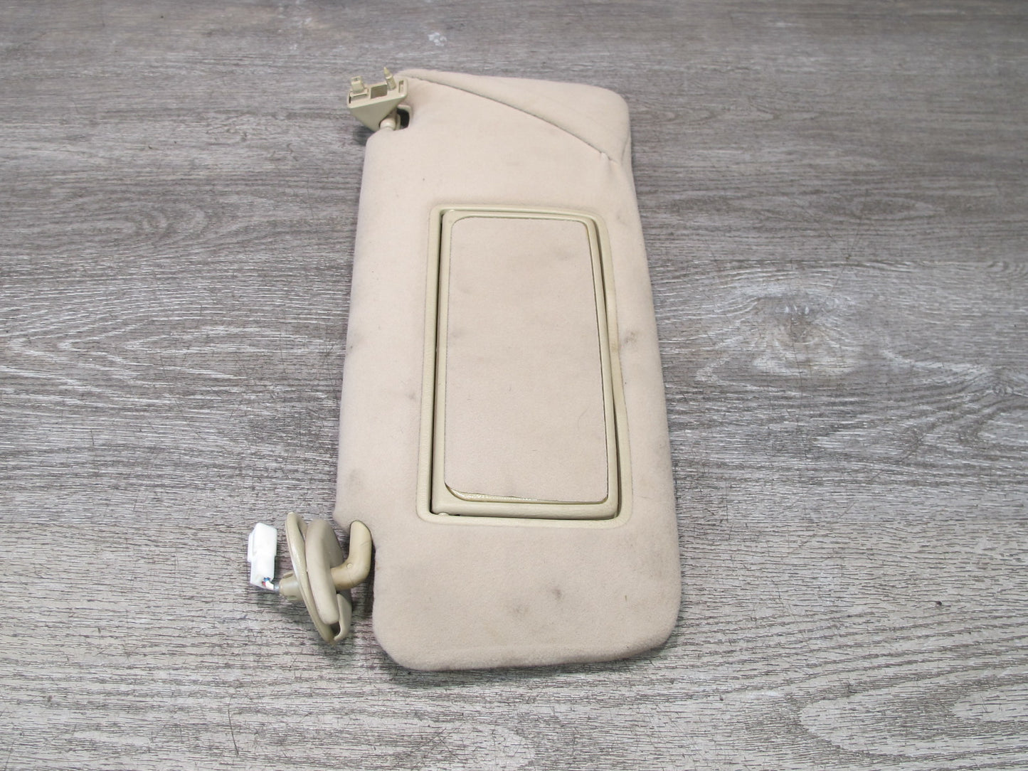 98-00 Lexus UCF20L LS400 Set of 2 Front Left & Right Sun Visor Ivory OEM