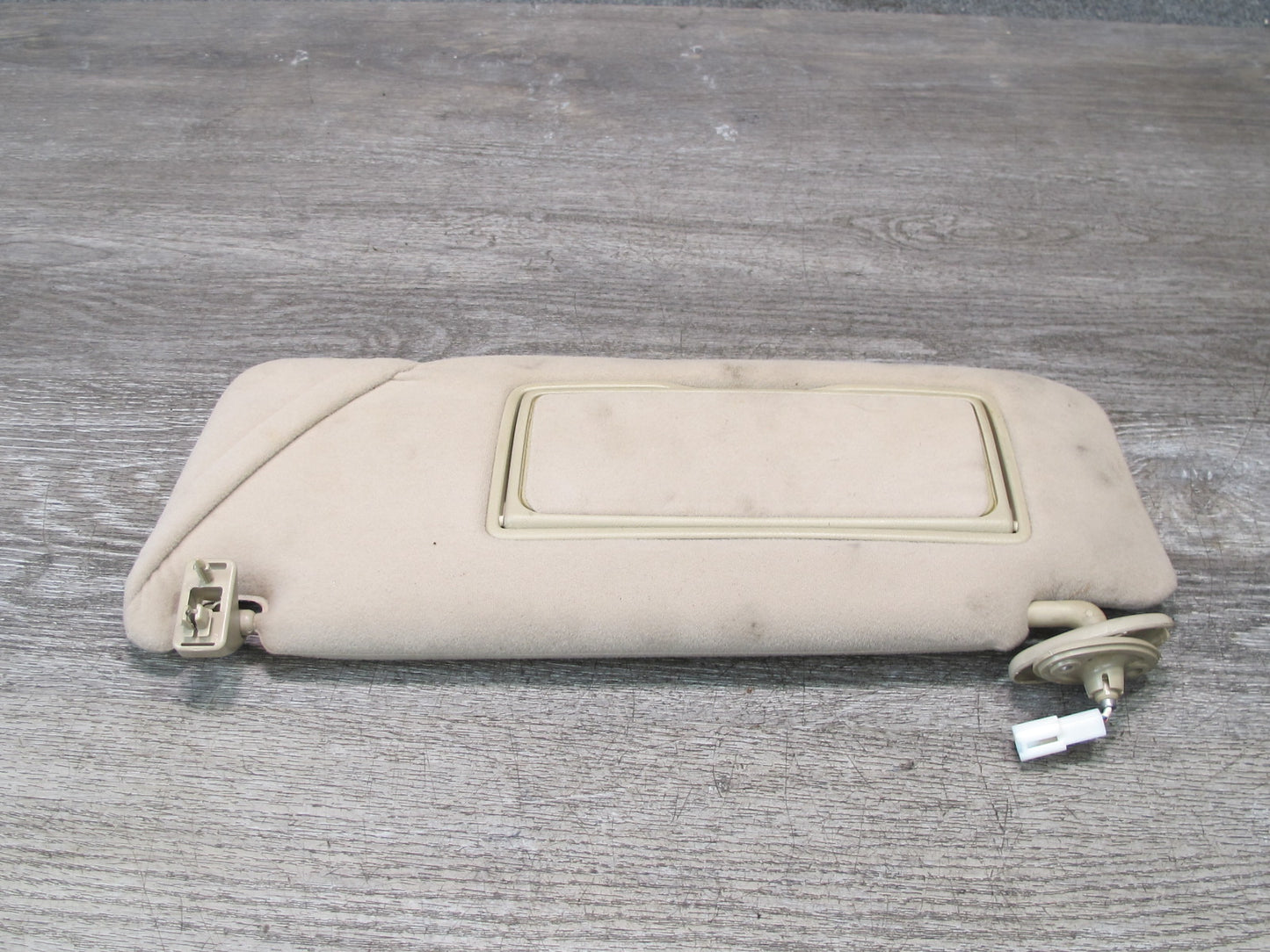 98-00 Lexus UCF20L LS400 Set of 2 Front Left & Right Sun Visor Ivory OEM