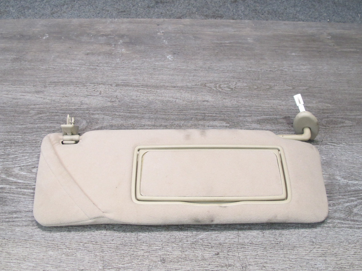 98-00 Lexus UCF20L LS400 Set of 2 Front Left & Right Sun Visor Ivory OEM