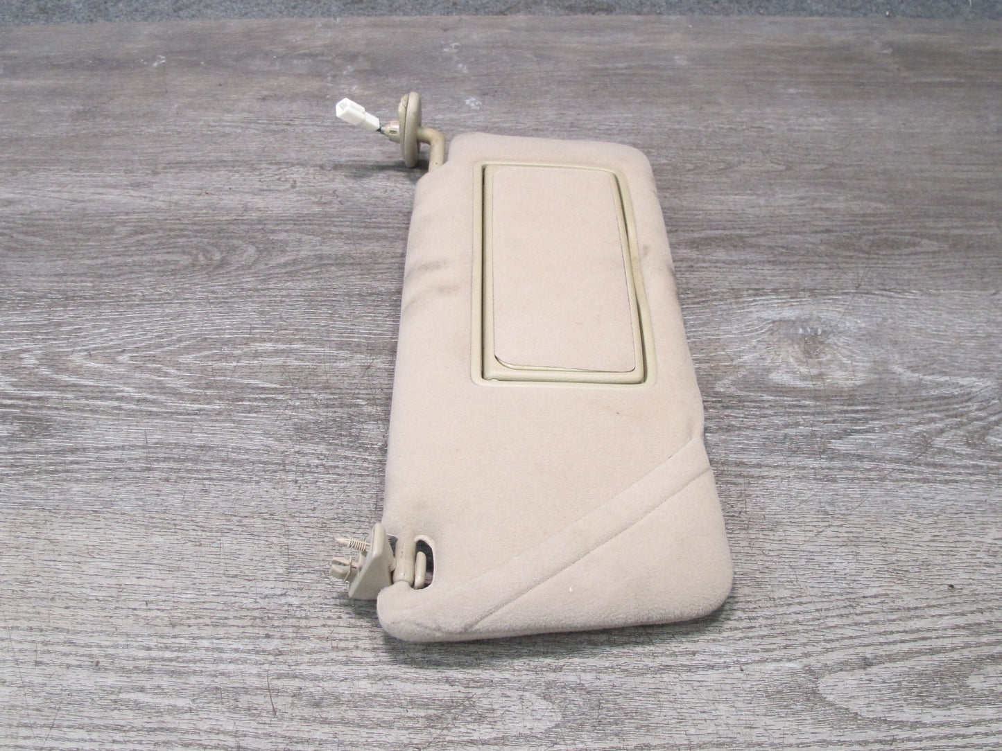 98-00 Lexus UCF20L LS400 Set of 2 Front Left & Right Sun Visor Ivory OEM