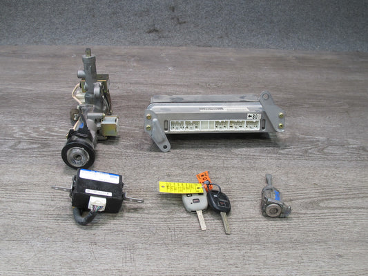 04-05 Lexus UZZ40L SC430 3UZFE Engine ECU ECM Ignition  Switch Lock KEY Set OEM