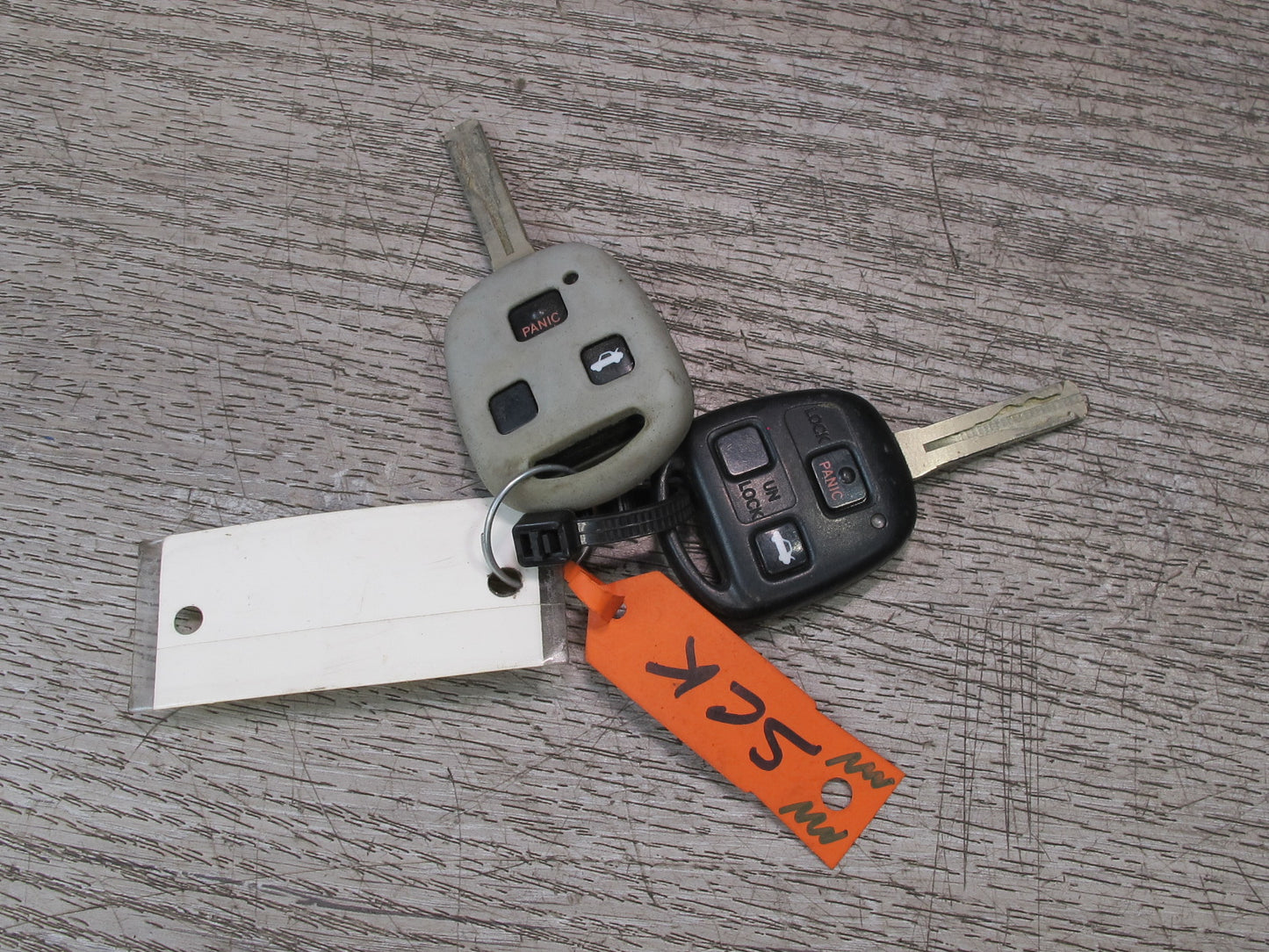 04-05 Lexus UZZ40L SC430 3UZFE Engine ECU ECM Ignition  Switch Lock KEY Set OEM