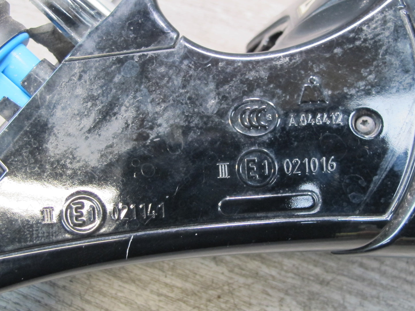 2012-2018 BMW F12 F13 M6 Right Pass Side Door Mirror W/o Glass & Cover Black