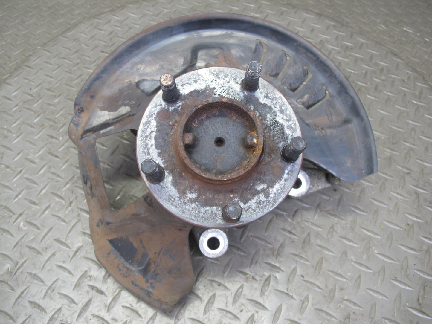 1991 Nissan Z32 300ZX Turbo Front Right Spindle Knuckle Wheel Hub Bearing OEM