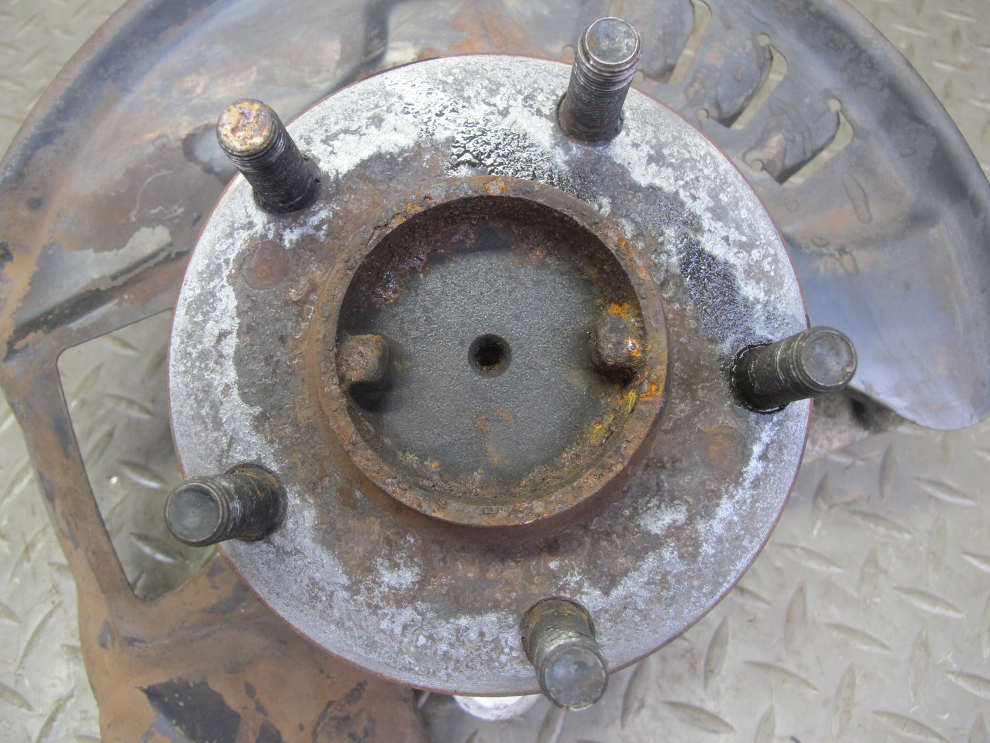 1991 Nissan Z32 300ZX Turbo Front Right Spindle Knuckle Wheel Hub Bearing OEM