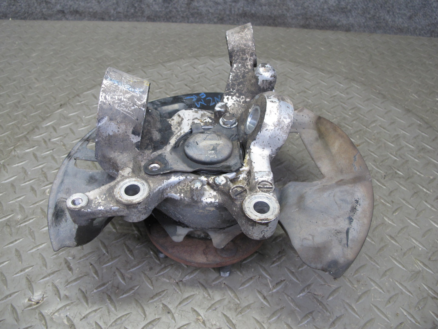 1991 Nissan Z32 300ZX Turbo Front Right Spindle Knuckle Wheel Hub Bearing OEM