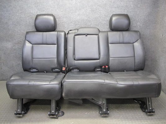 2008-2009 Hummer H2 Rear Second 2ND ROW Heated Leather Seat Black