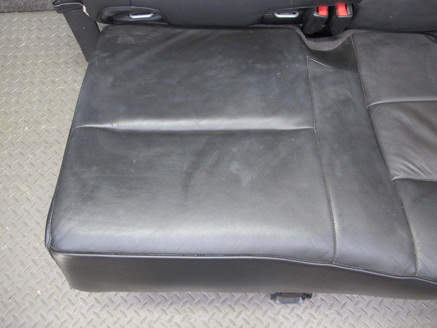 2008-2009 Hummer H2 Rear Second 2ND ROW Heated Leather Seat Black