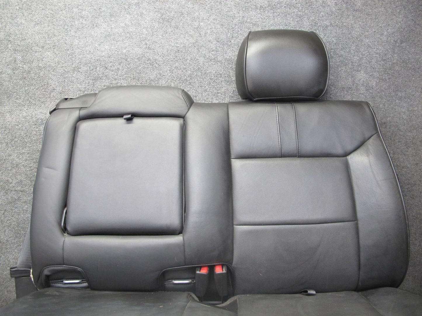 2008-2009 Hummer H2 Rear Second 2ND ROW Heated Leather Seat Black