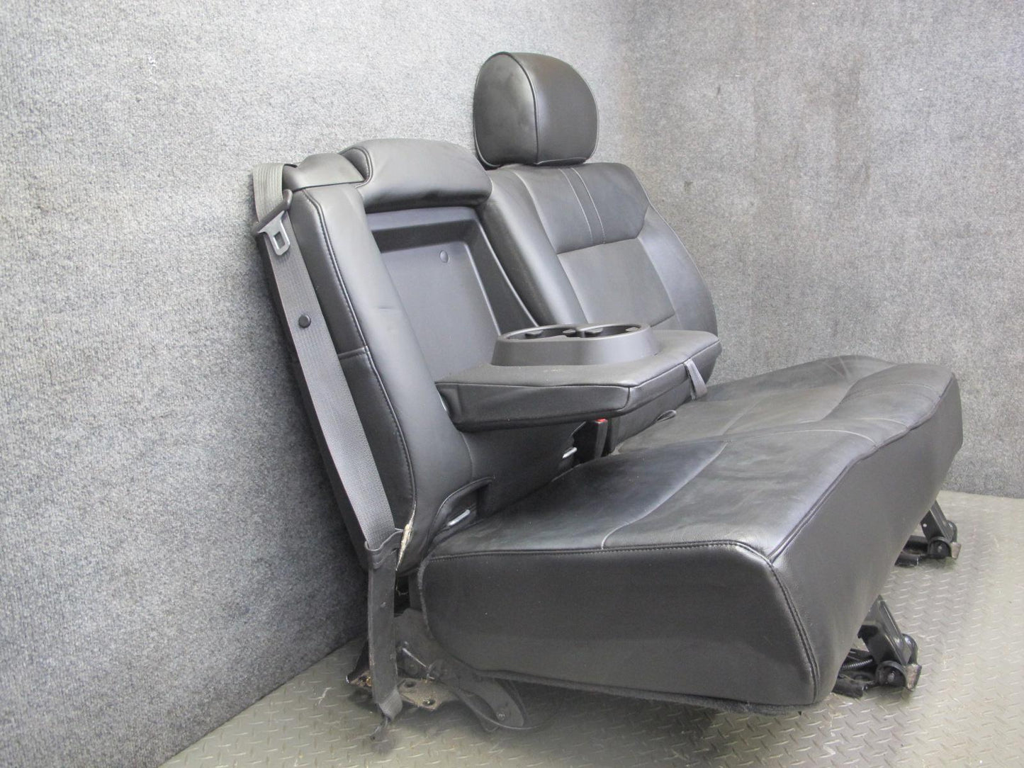 2008-2009 Hummer H2 Rear Second 2ND ROW Heated Leather Seat Black