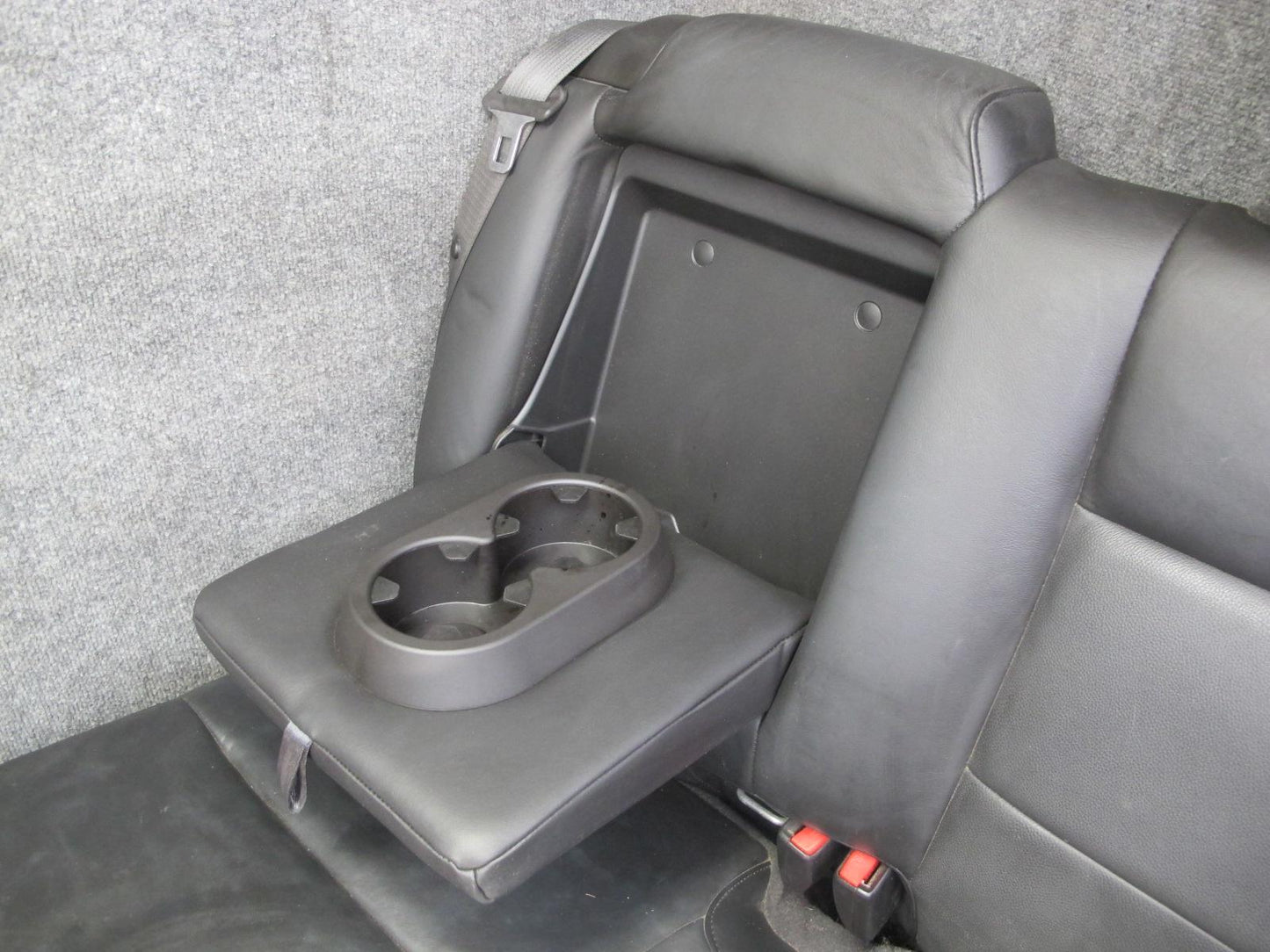 2008-2009 Hummer H2 Rear Second 2ND ROW Heated Leather Seat Black