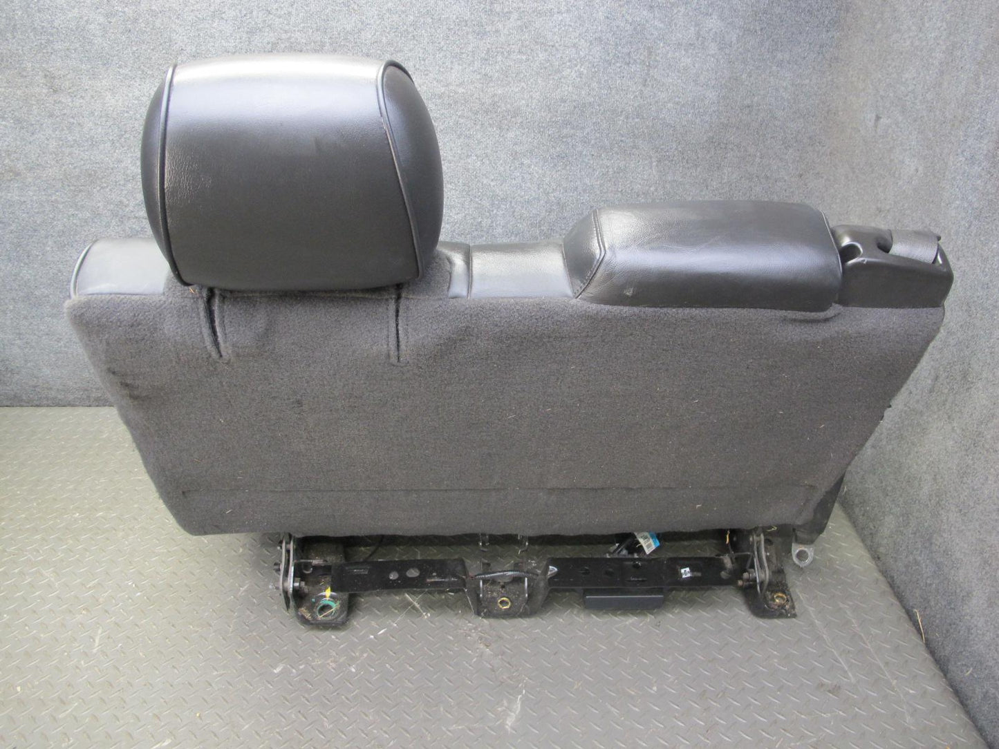 2008-2009 Hummer H2 Rear Second 2ND ROW Heated Leather Seat Black