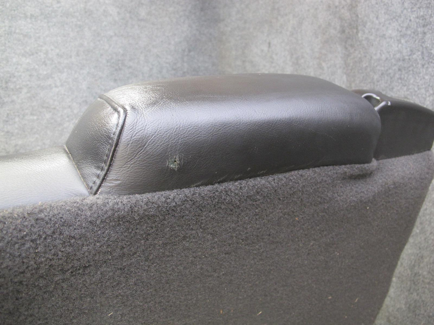 2008-2009 Hummer H2 Rear Second 2ND ROW Heated Leather Seat Black