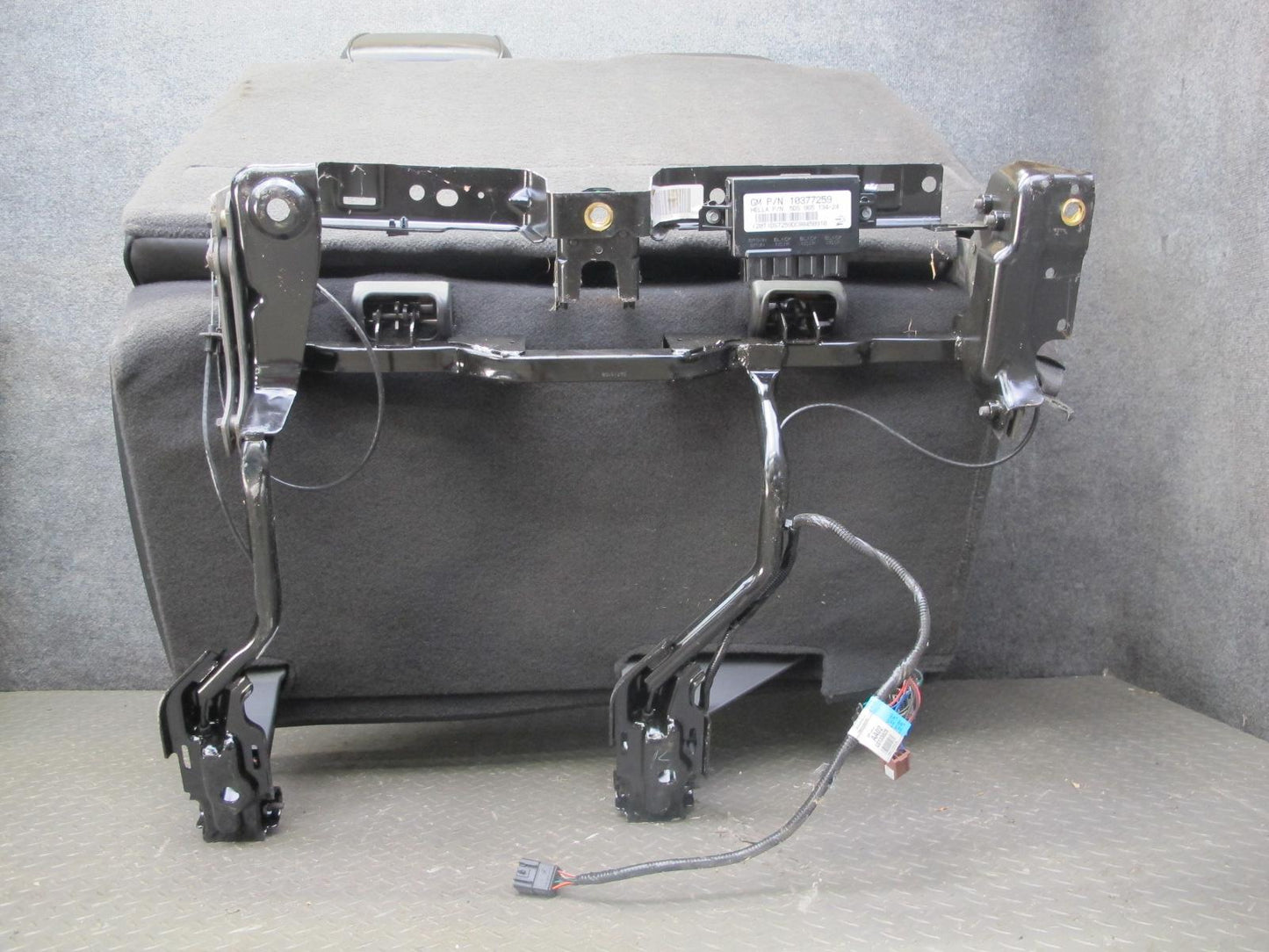 2008-2009 Hummer H2 Rear Second 2ND ROW Heated Leather Seat Black