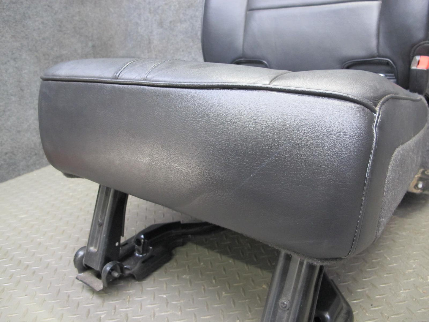 2008-2009 Hummer H2 Rear Second 2ND ROW Heated Leather Seat Black