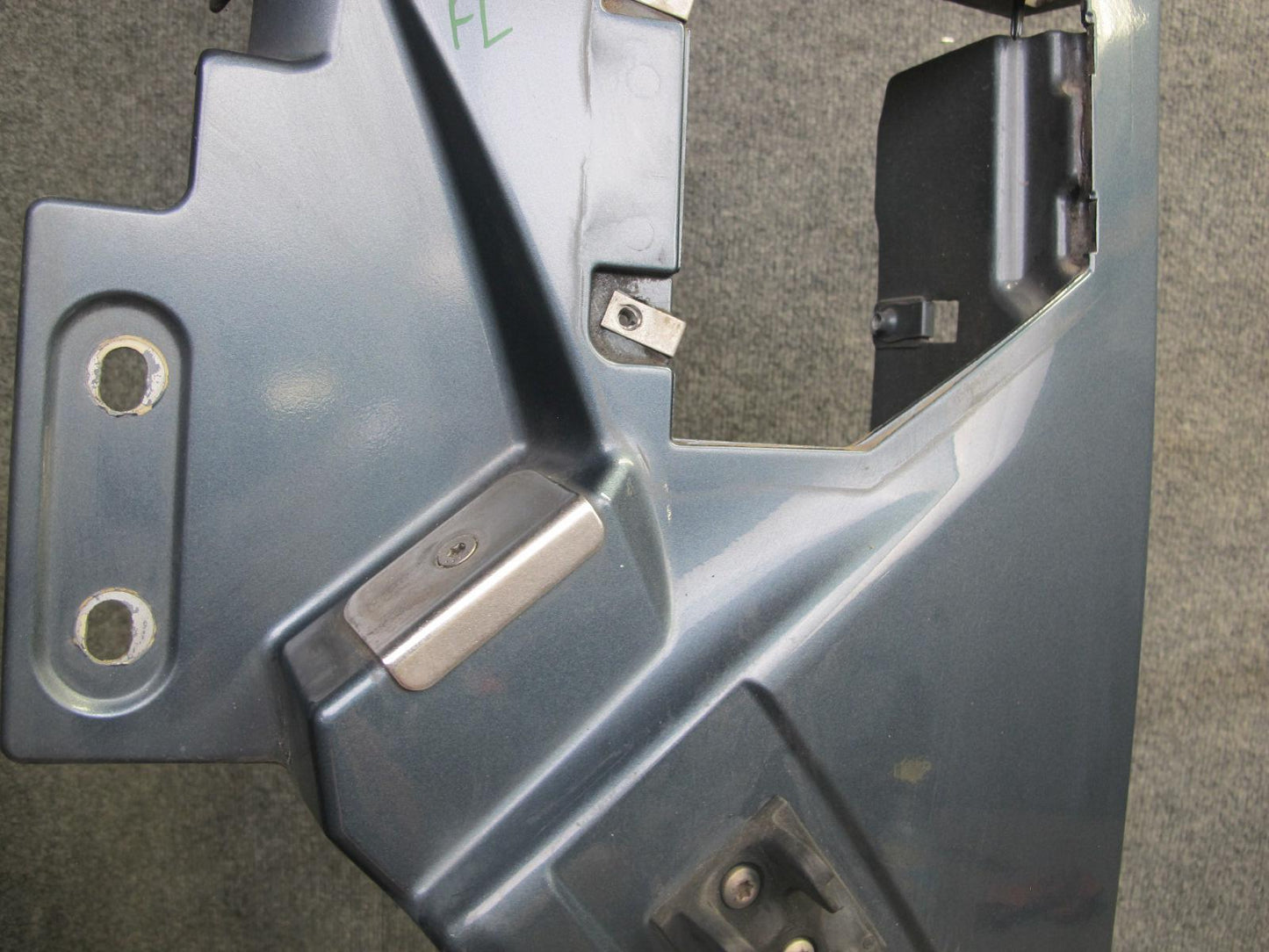 2003-2009 Hummer H2 Front Left Fender Shell Cover Panel Blue