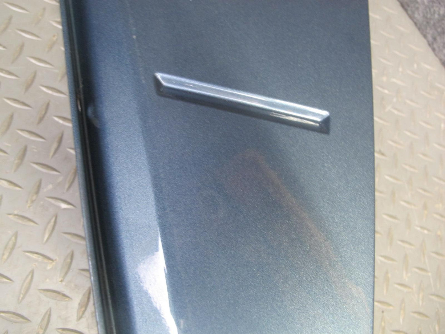 2003-2009 Hummer H2 Front Left Fender Shell Cover Panel Blue