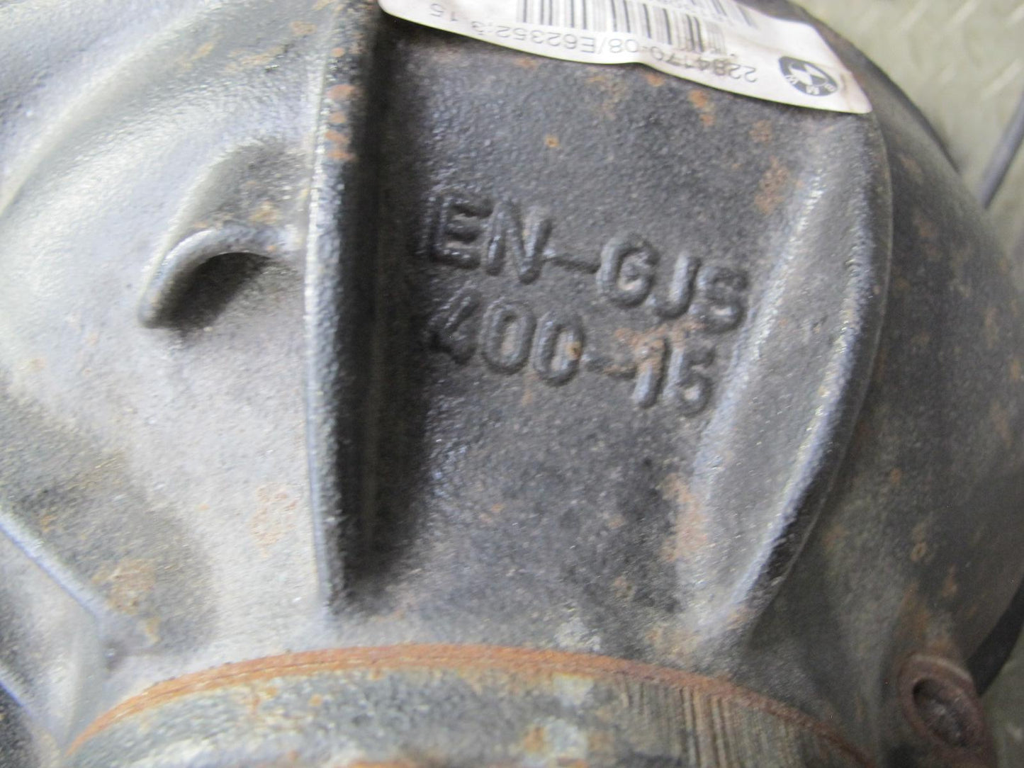 2012-2018 BMW F12 F13 M6 S63T RWD DCT Locking Rear Differential Carrier 3.15 70K