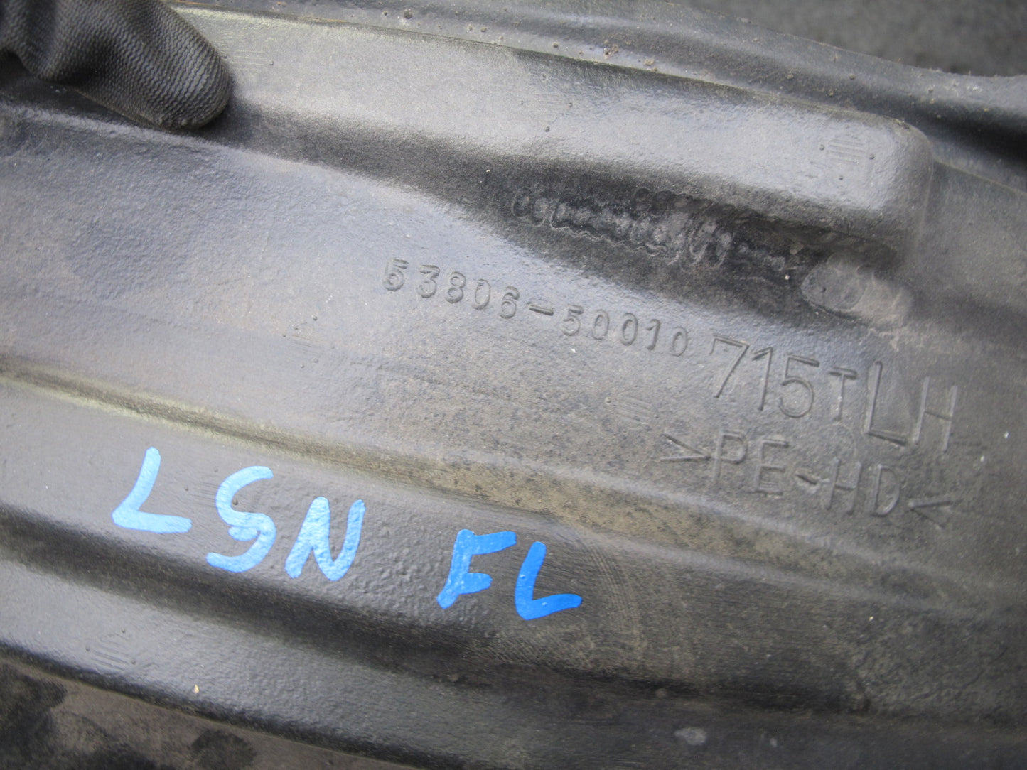 98-00 Lexus UCF20L LS400 Front Right & Left Fender Liner Splash Shield Set OEM