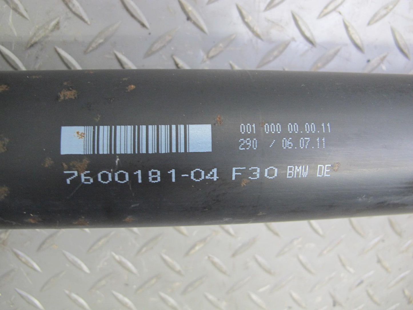 12-15 BMW F30 F32 335i RWD M/T Rear Drive Shaft Driveshaft 91K Miles 7600181 OEM