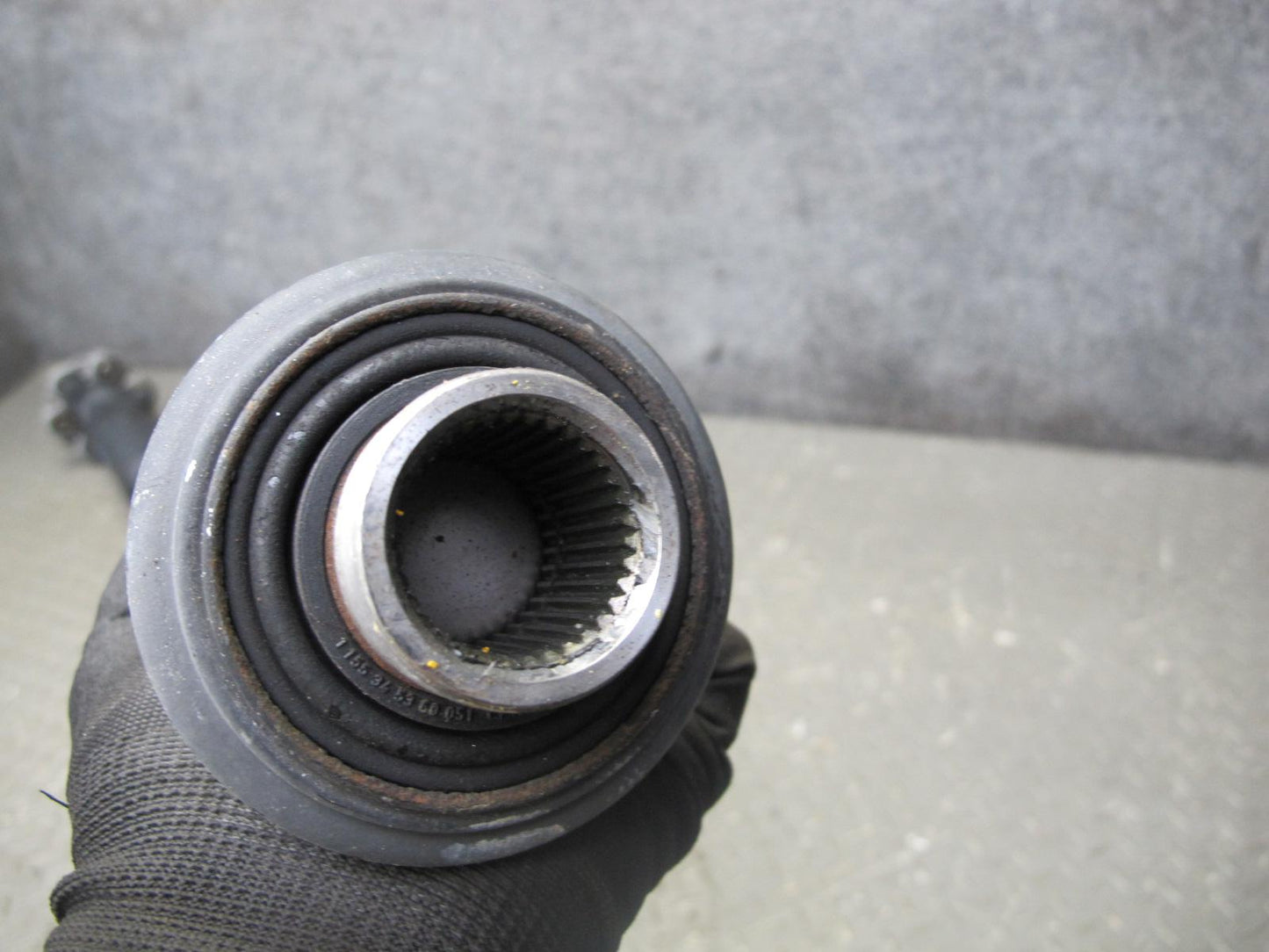 12-15 BMW F30 F32 335i RWD M/T Rear Drive Shaft Driveshaft 91K Miles 7600181 OEM