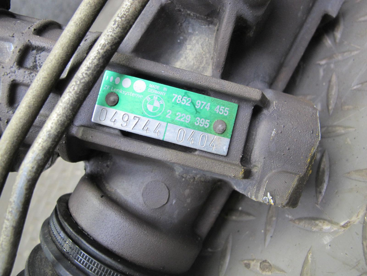 2001-2006 BMW E46 M3 S54 Power Steering Rack & Pinion Gear 2229395