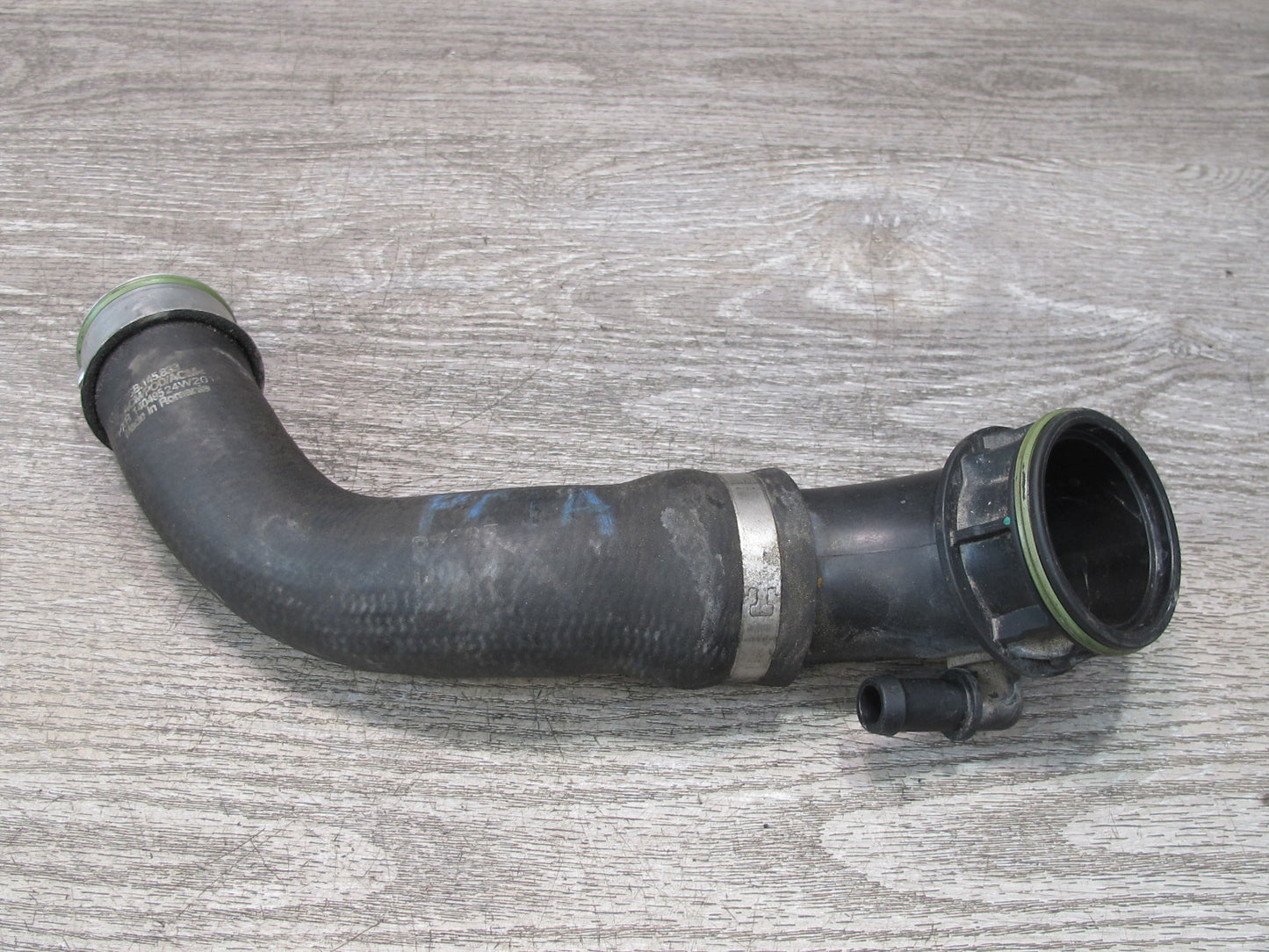 2015-2018 Porsche Macan 3.0L Left Intercooler Hose Line 95B145833