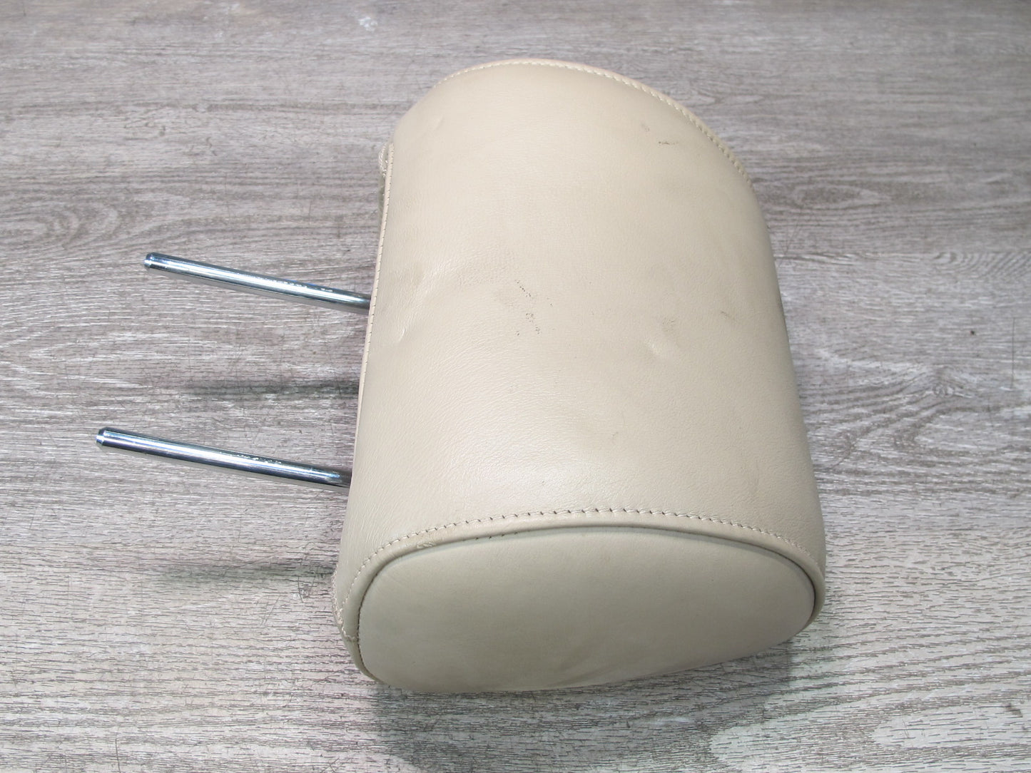 92-98 Lexus JZZ31L SC400 SC300 Set of 2 Front Seat Leather Headrest Ivory OEM