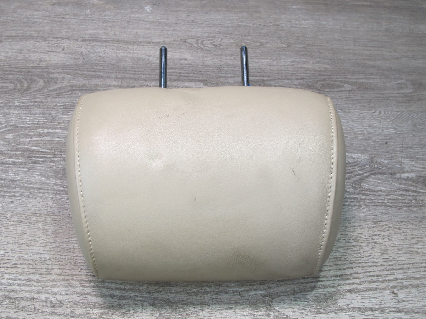 92-98 Lexus JZZ31L SC400 SC300 Set of 2 Front Seat Leather Headrest Ivory OEM
