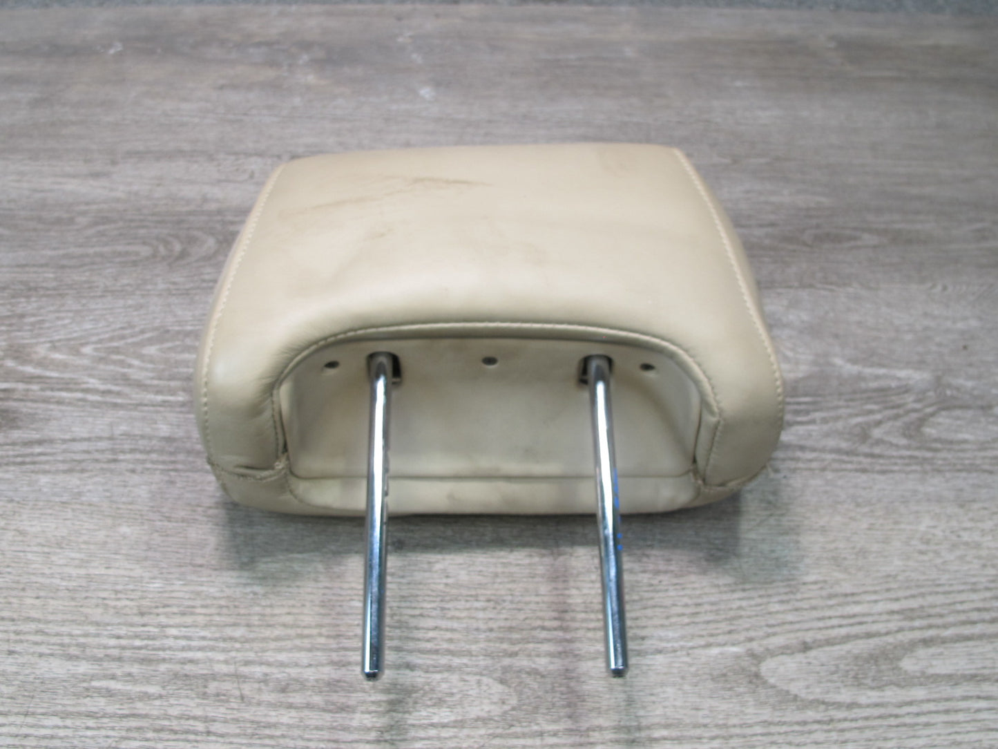 92-98 Lexus JZZ31L SC400 SC300 Set of 2 Front Seat Leather Headrest Ivory OEM