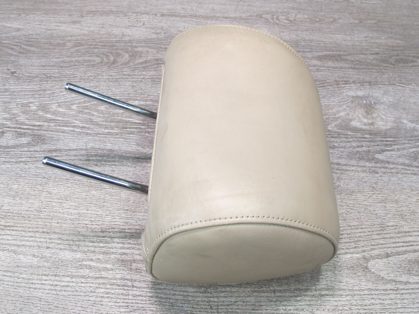 92-98 Lexus JZZ31L SC400 SC300 Set of 2 Front Seat Leather Headrest Ivory OEM