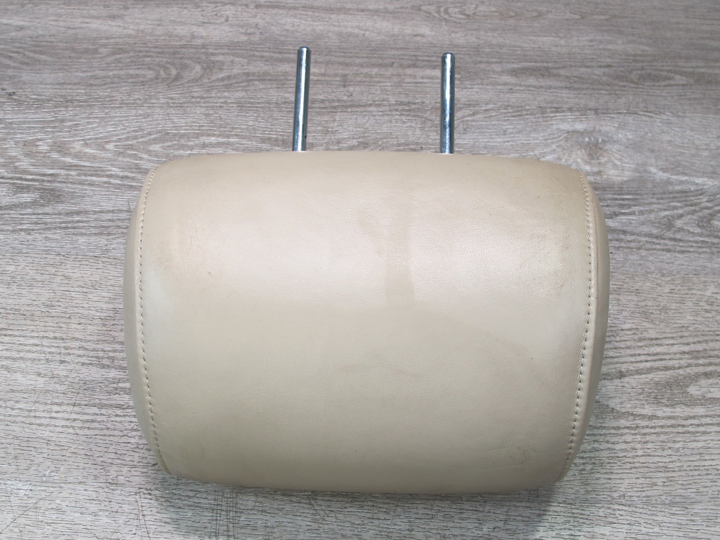 92-98 Lexus JZZ31L SC400 SC300 Set of 2 Front Seat Leather Headrest Ivory OEM