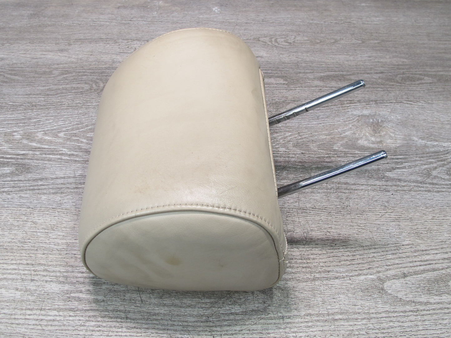 92-98 Lexus JZZ31L SC400 SC300 Set of 2 Front Seat Leather Headrest Ivory OEM