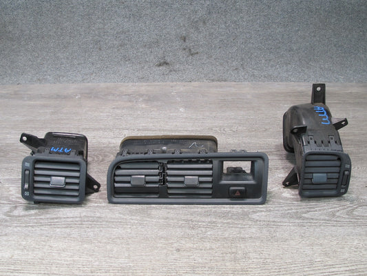 96-98 Toyota MARK2 JZX100 Tourer S Dash Left Center Right A/C Air Vent Set OEM
