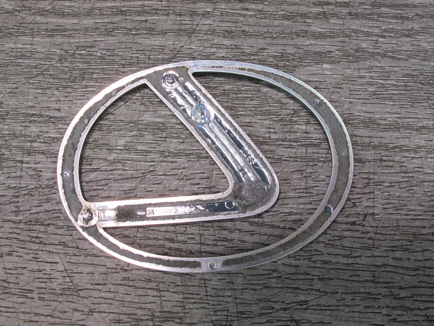 95-00 Lexus UCF20L LS400 Rear Trunk Lid Badge Emblem Logo Silver Set OEM